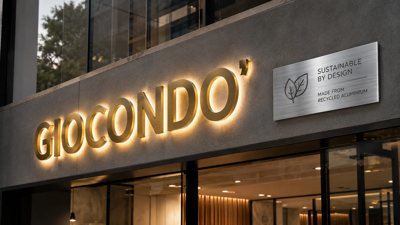 Metal Signage Trends 2026 | Premium Finishes & Eco-Materials | Giocondo Blog