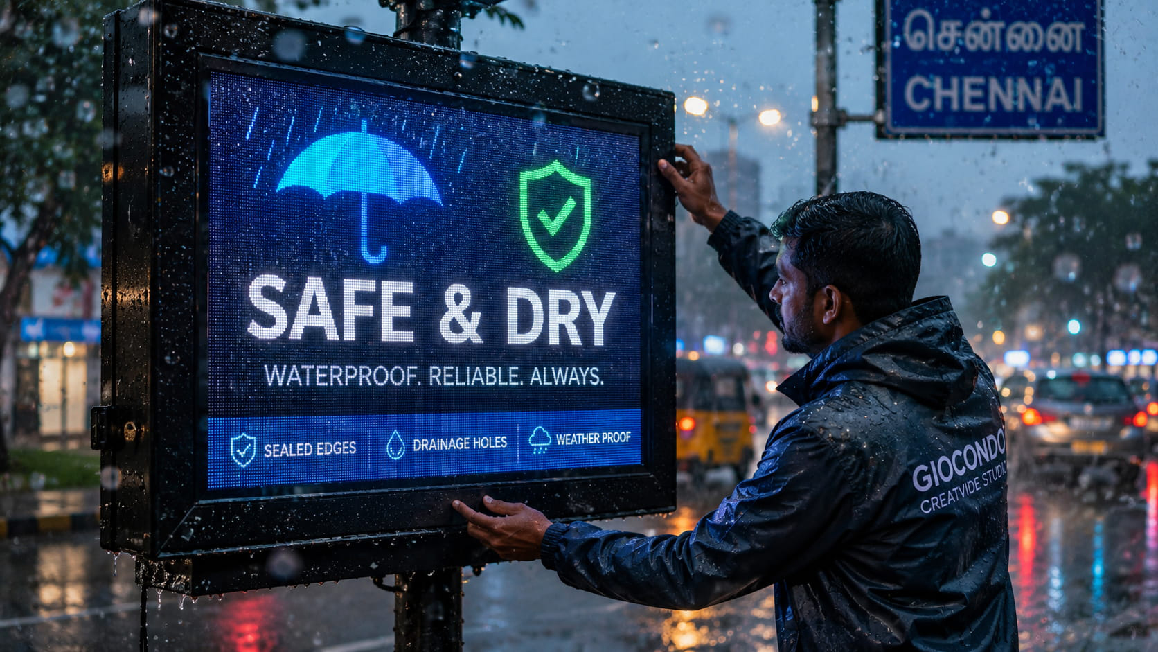 Monsoon Signage Care | Pre-Monsoon Maintenance Checklist | Giocondo Blog