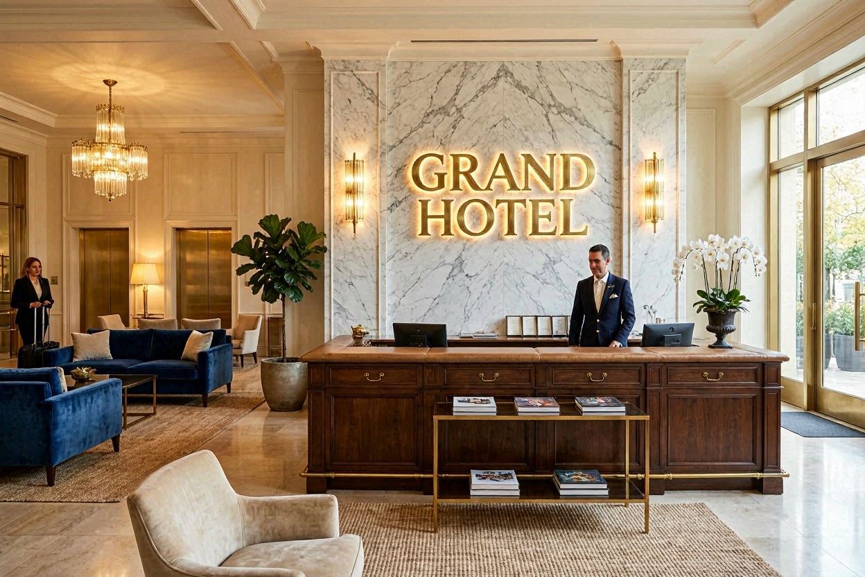 Hospitality Signage