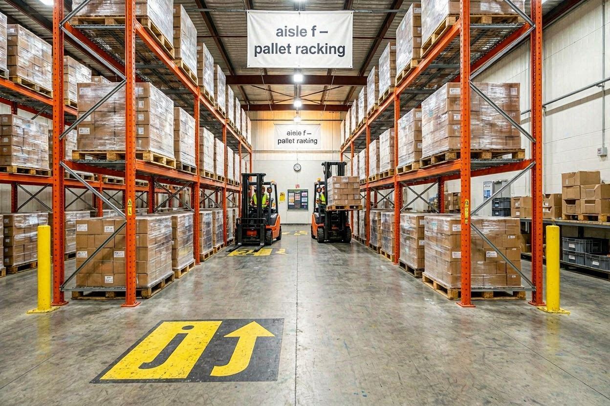 Warehouse Aisle & Bay Markers