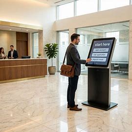 Interactive Lobby Kiosks