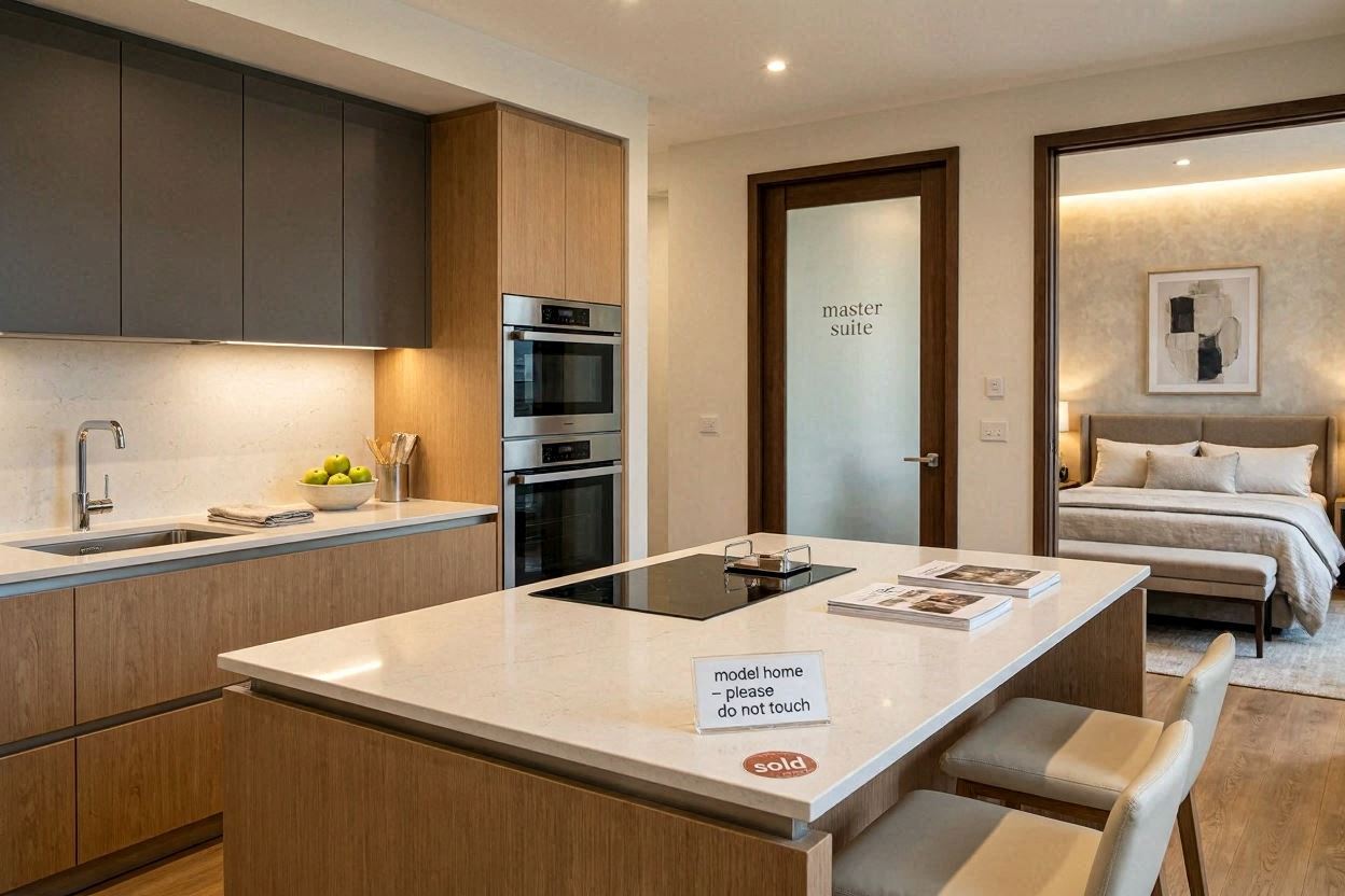 Model Home Signage