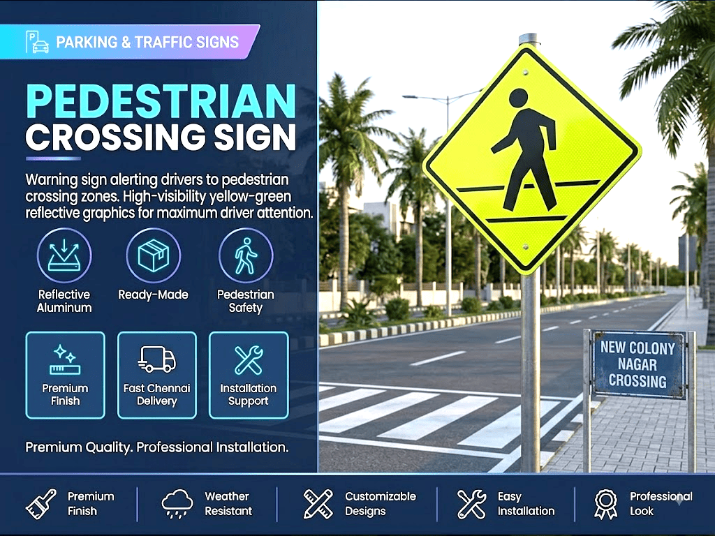 Pedestrian Crossing Sign