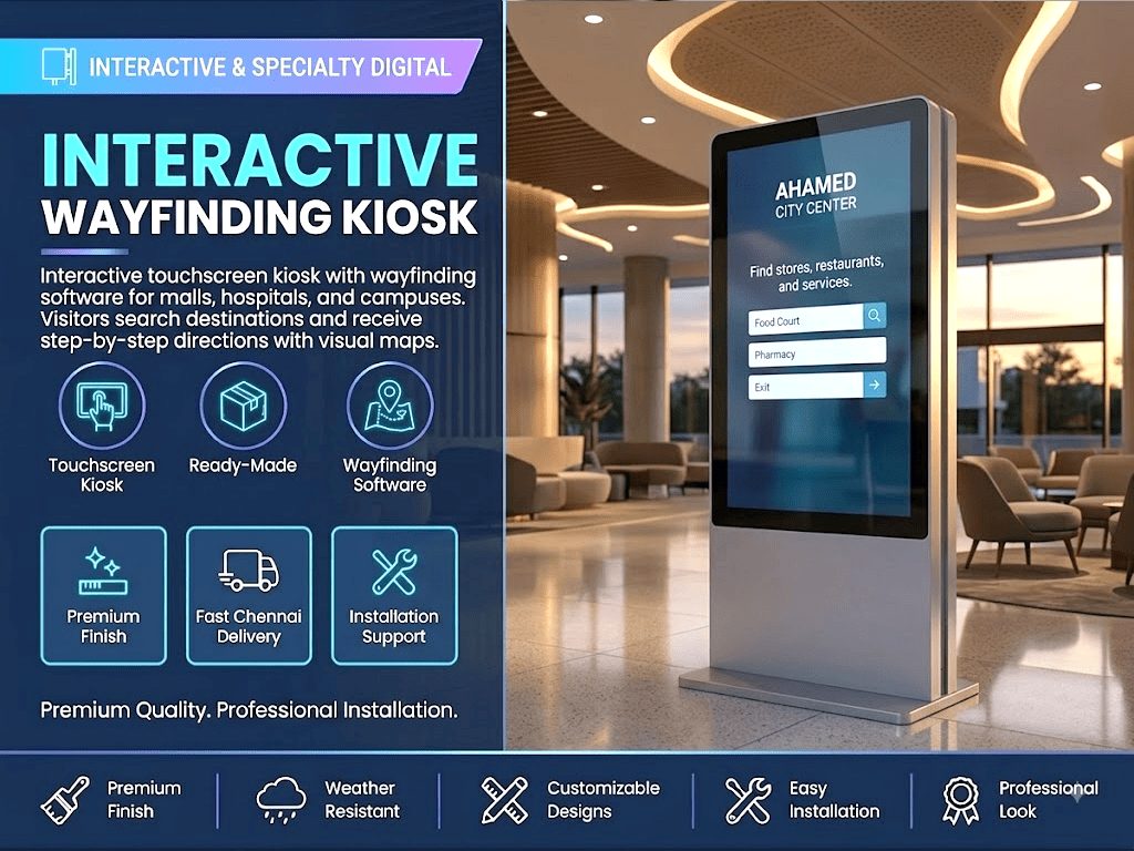 Interactive Wayfinding Kiosk