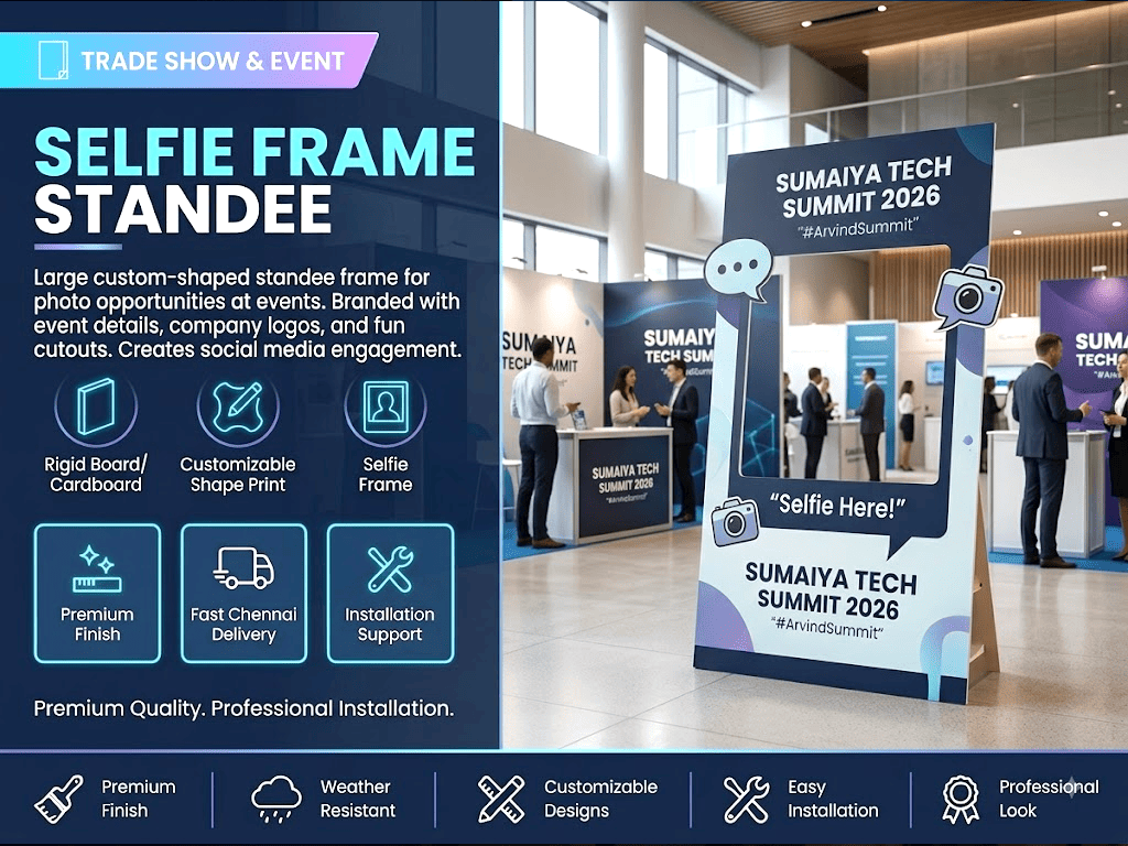 Selfie Frame Standee