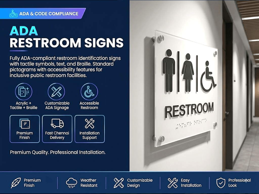 ADA Restroom Signs