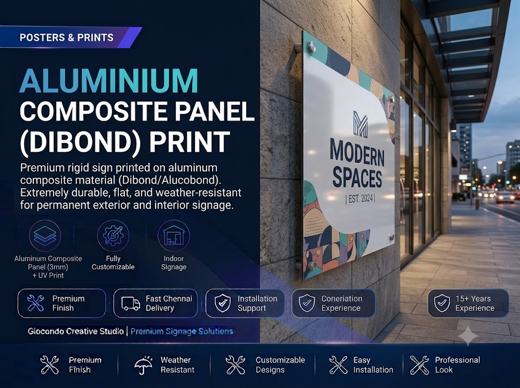 Aluminium Composite Panel (Dibond) Print