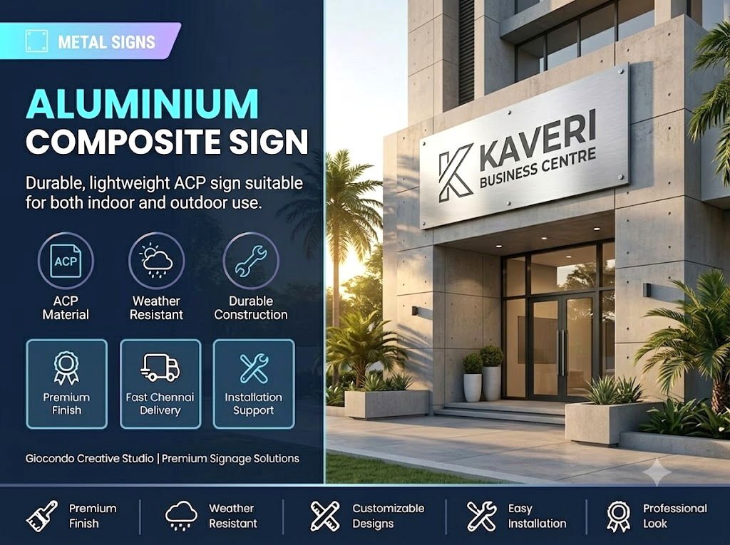 Aluminium Composite Sign