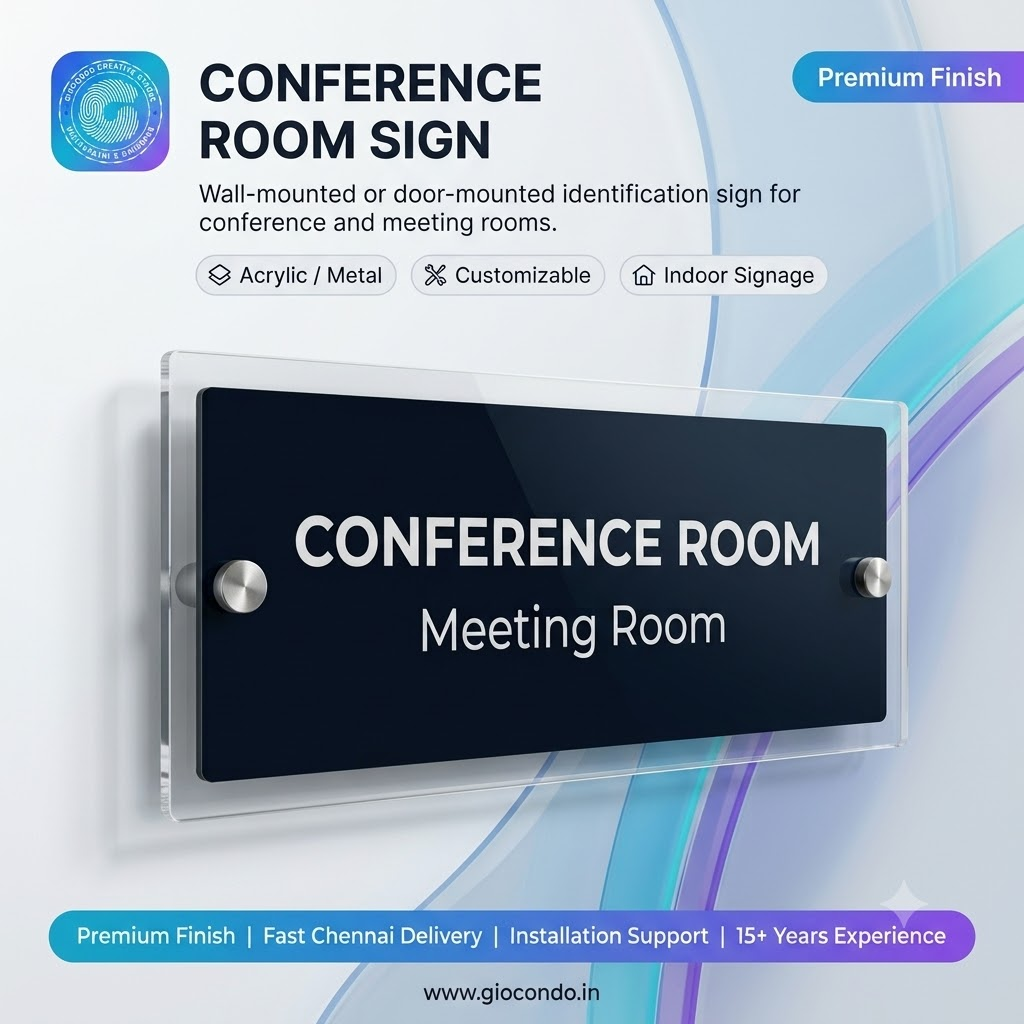 Conference Room Sign