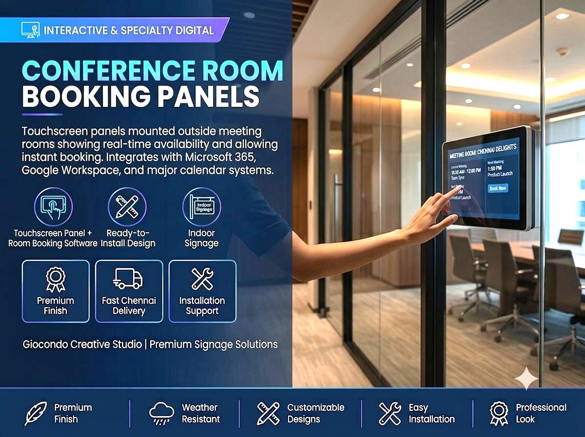 Conference Room Booking Panels