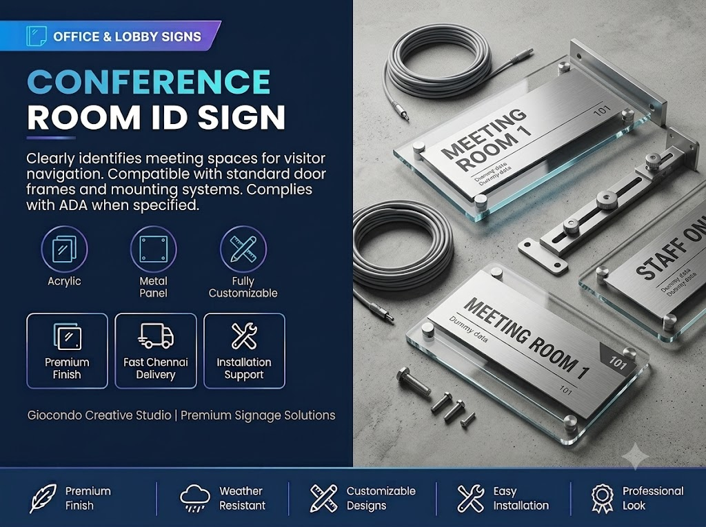 Conference Room ID Sign