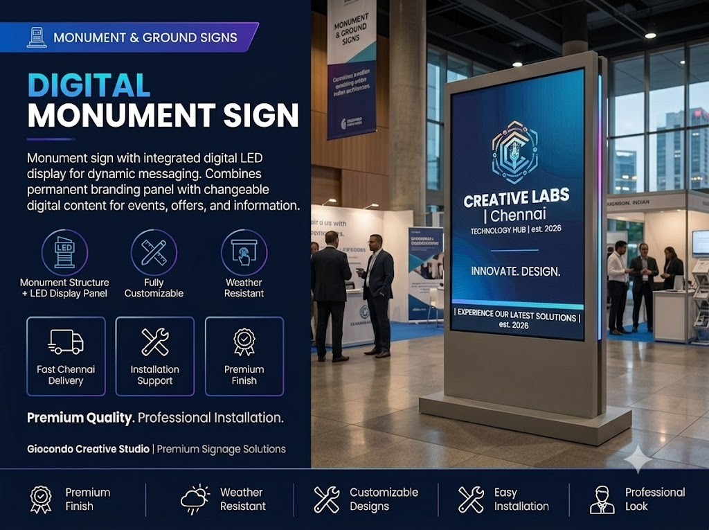 Digital Monument Sign