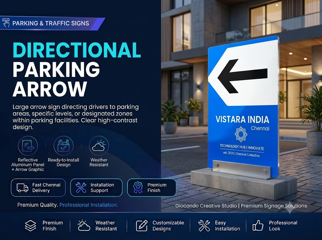 Directional Parking Arrow