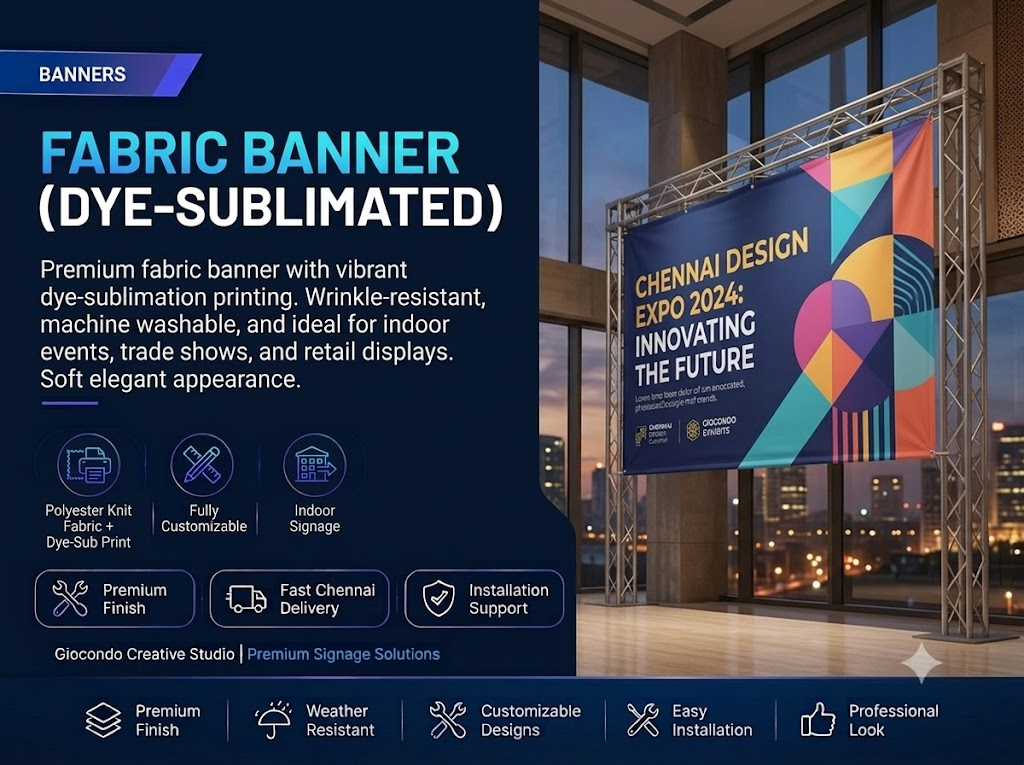 Fabric Banner (Dye-Sublimated)