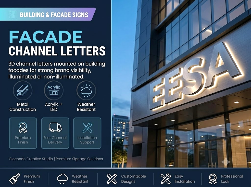 Facade Channel Letters