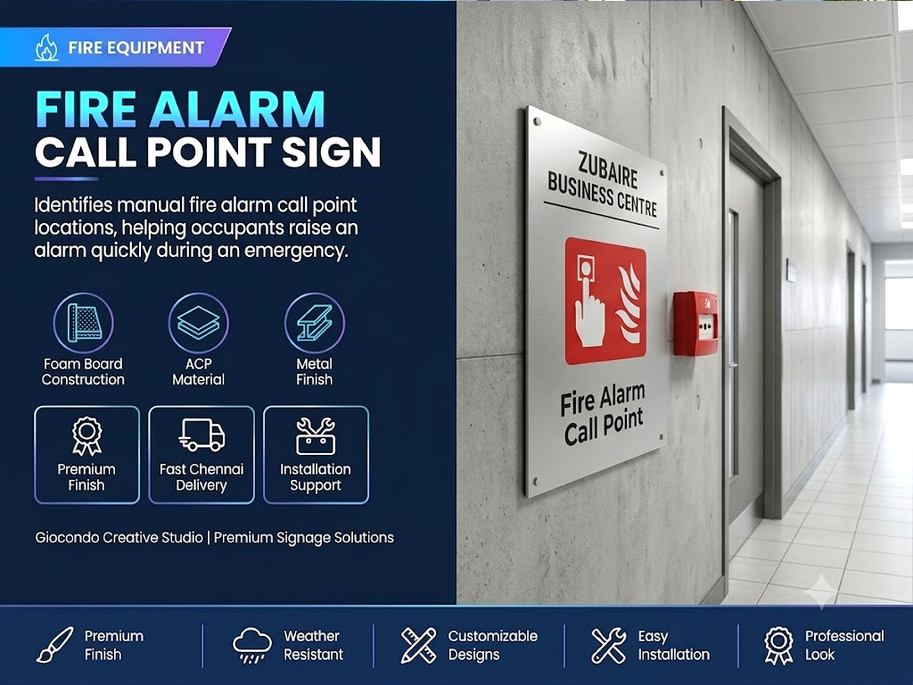 Fire Alarm Call Point Sign