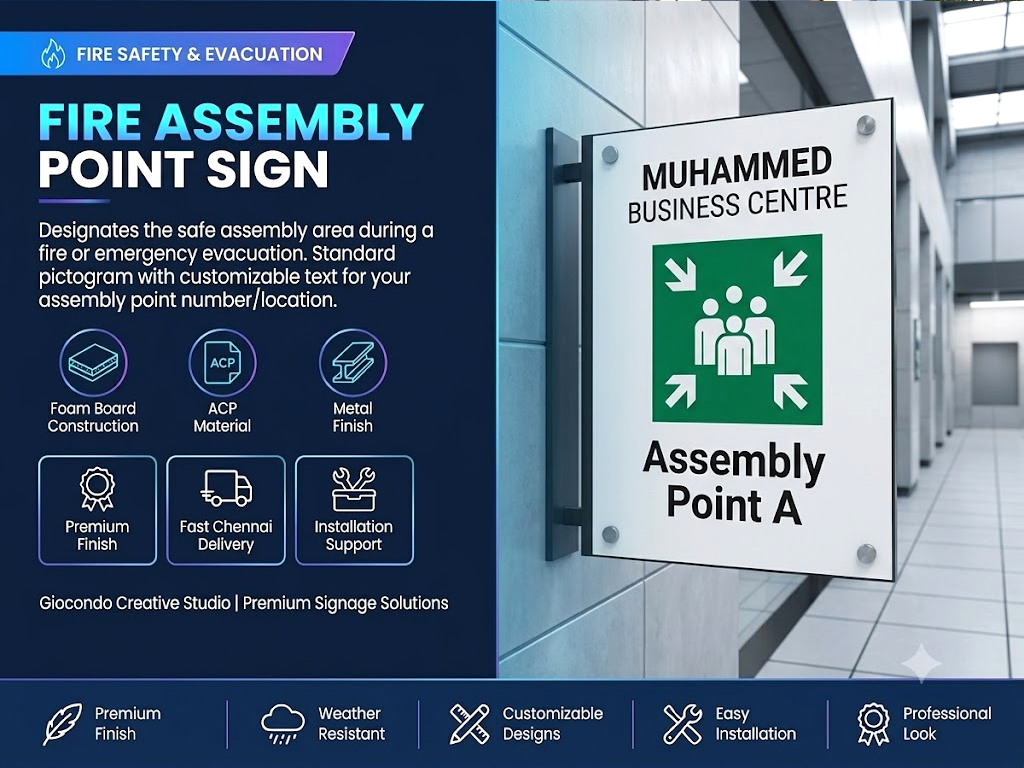 Fire Assembly Point Sign