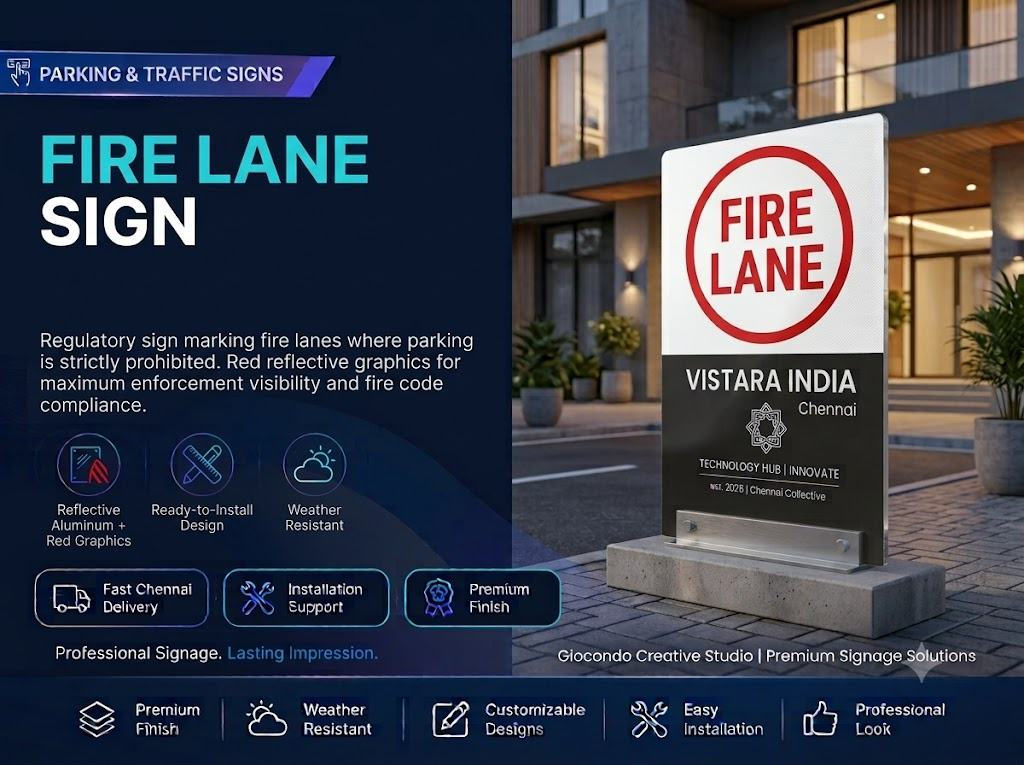 Fire Lane Sign