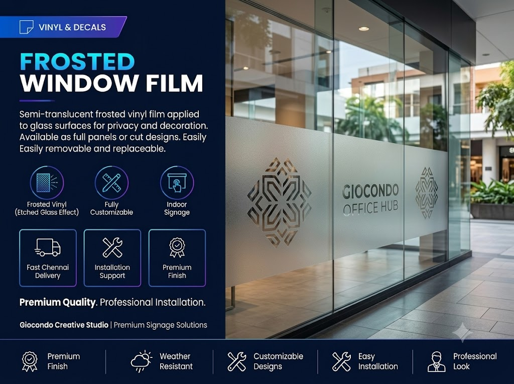 Frosted Window Film