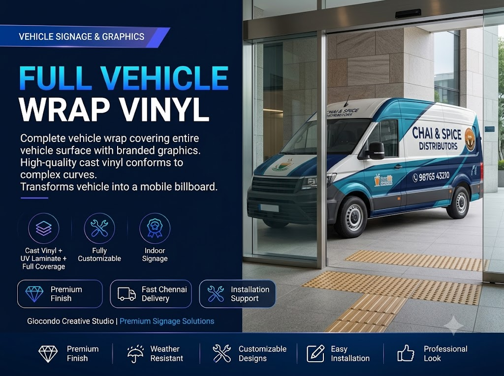 Full Vehicle Wrap Vinyl
