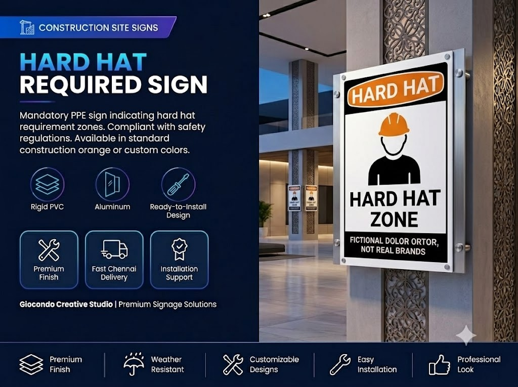 Hard Hat Required Sign