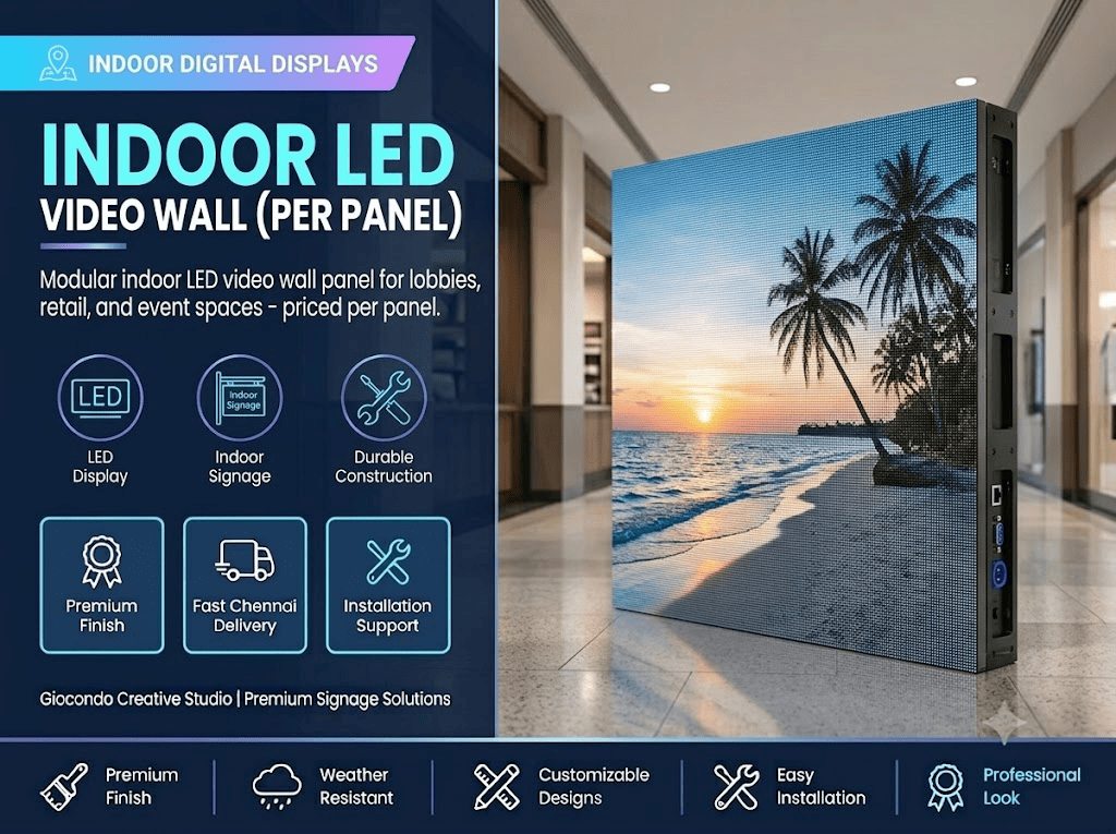 Indoor LED Video Wall (per panel)