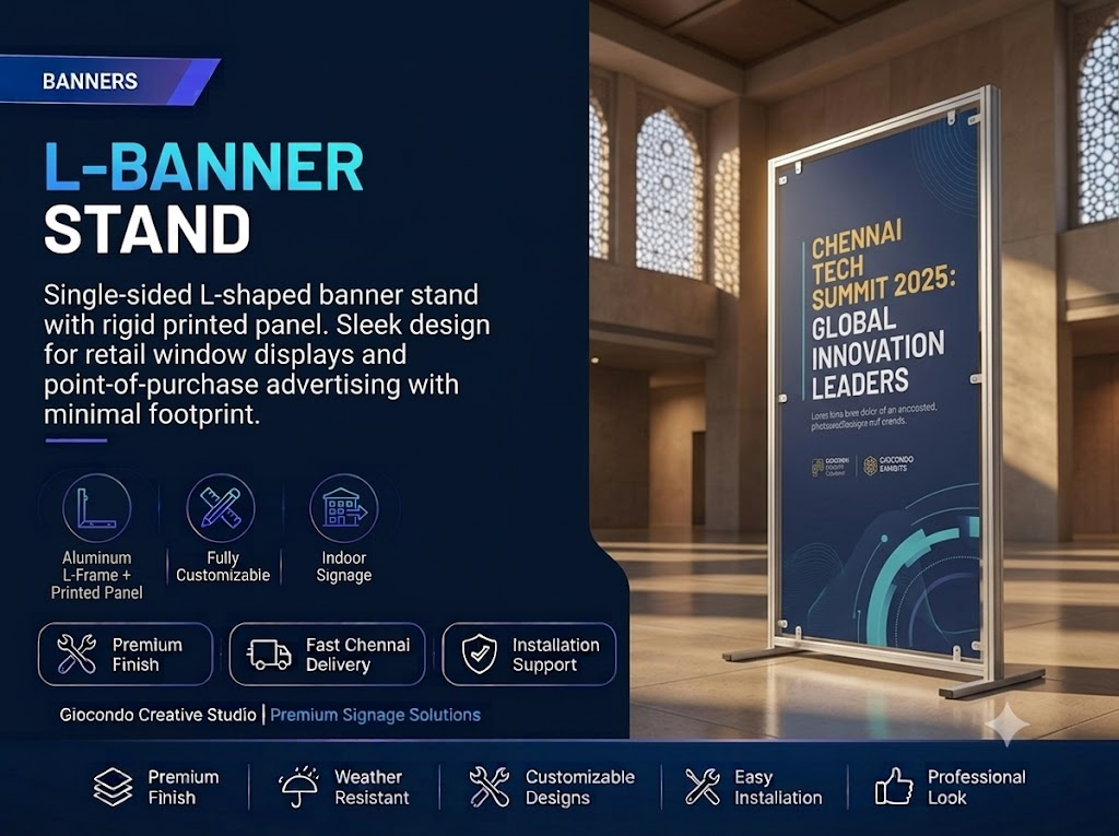 L-Banner Stand
