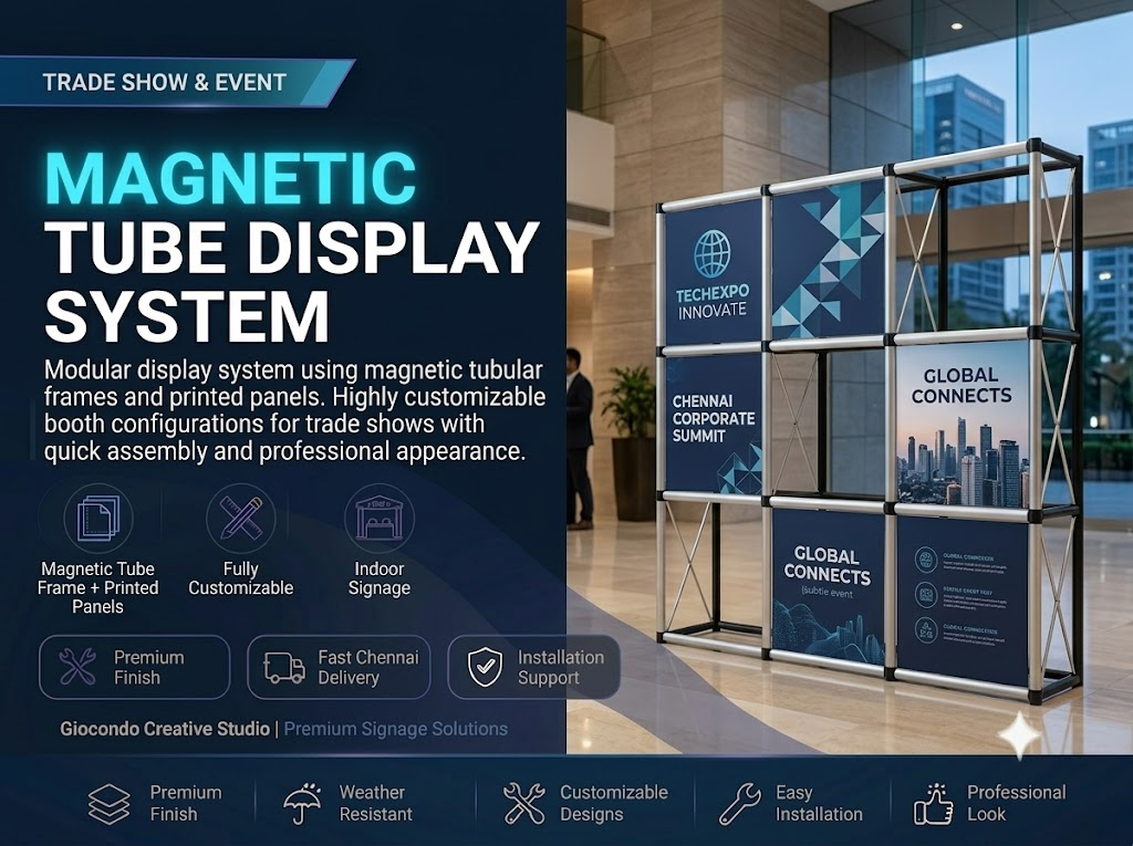 Magnetic Tube Display System
