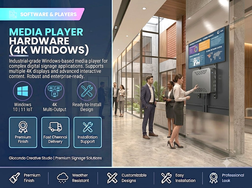 Media Player Hardware (4K Windows)