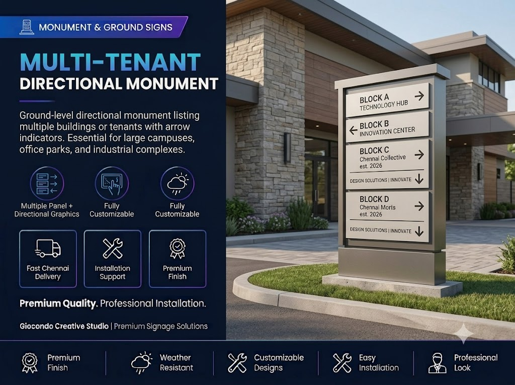 Multi-Tenant Directional Monument
