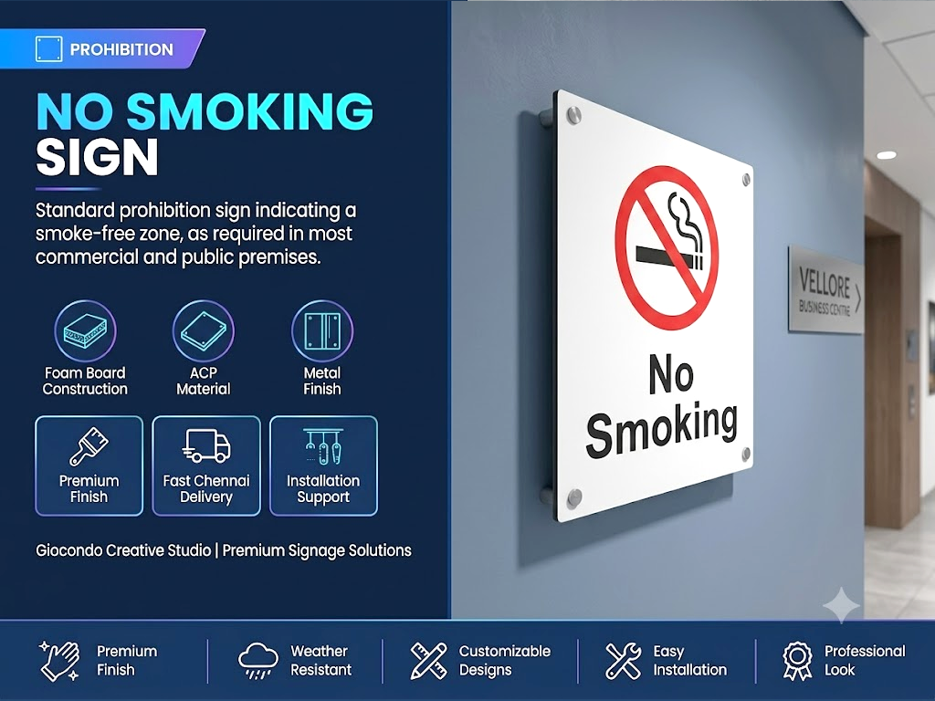 No Smoking Sign