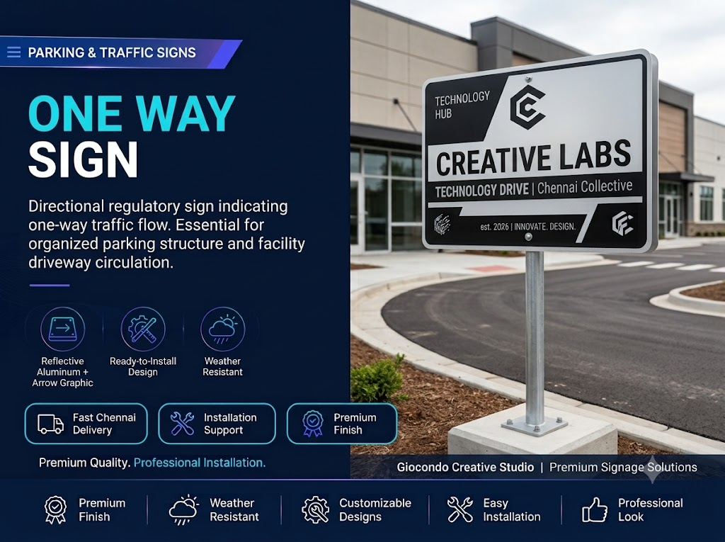 One Way Sign