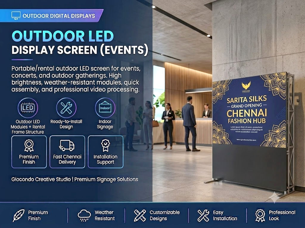 Outdoor LED Display Screen (Events)