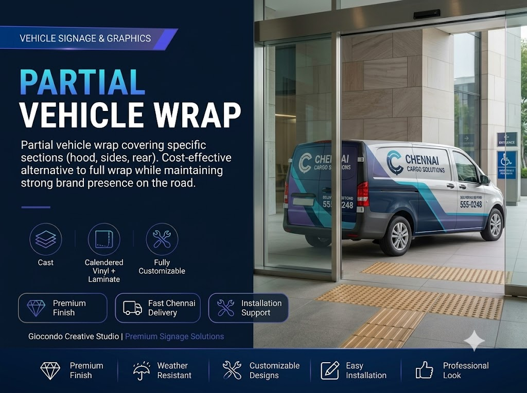 Partial Vehicle Wrap