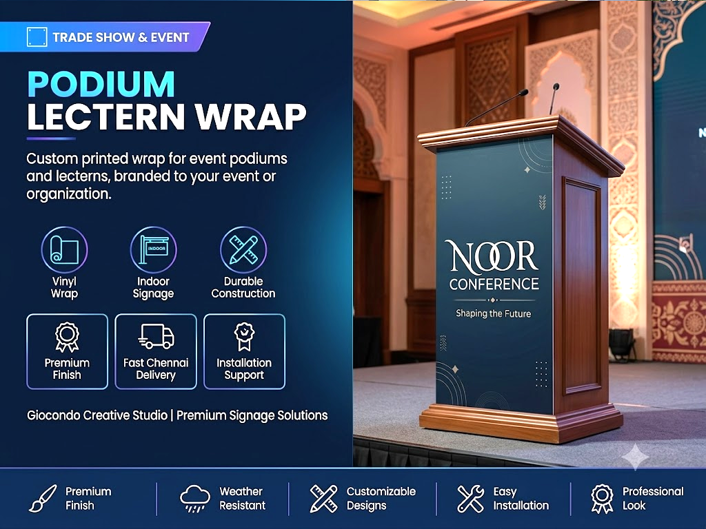 Podium/Lectern Wrap