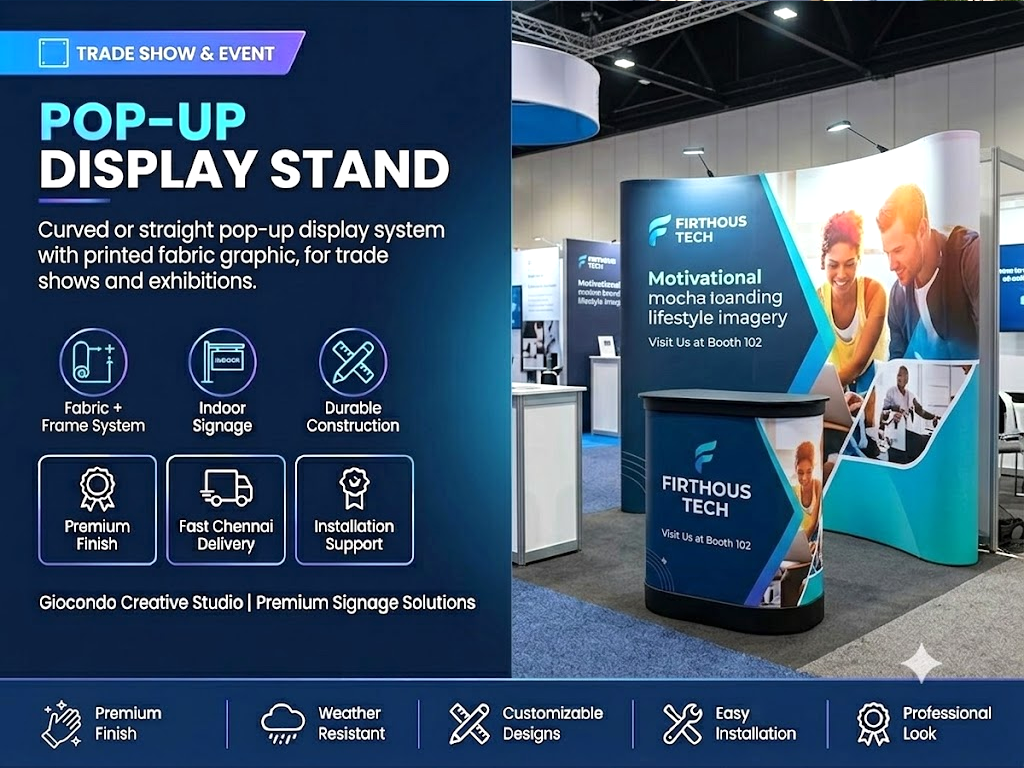 Pop-Up Display Stand