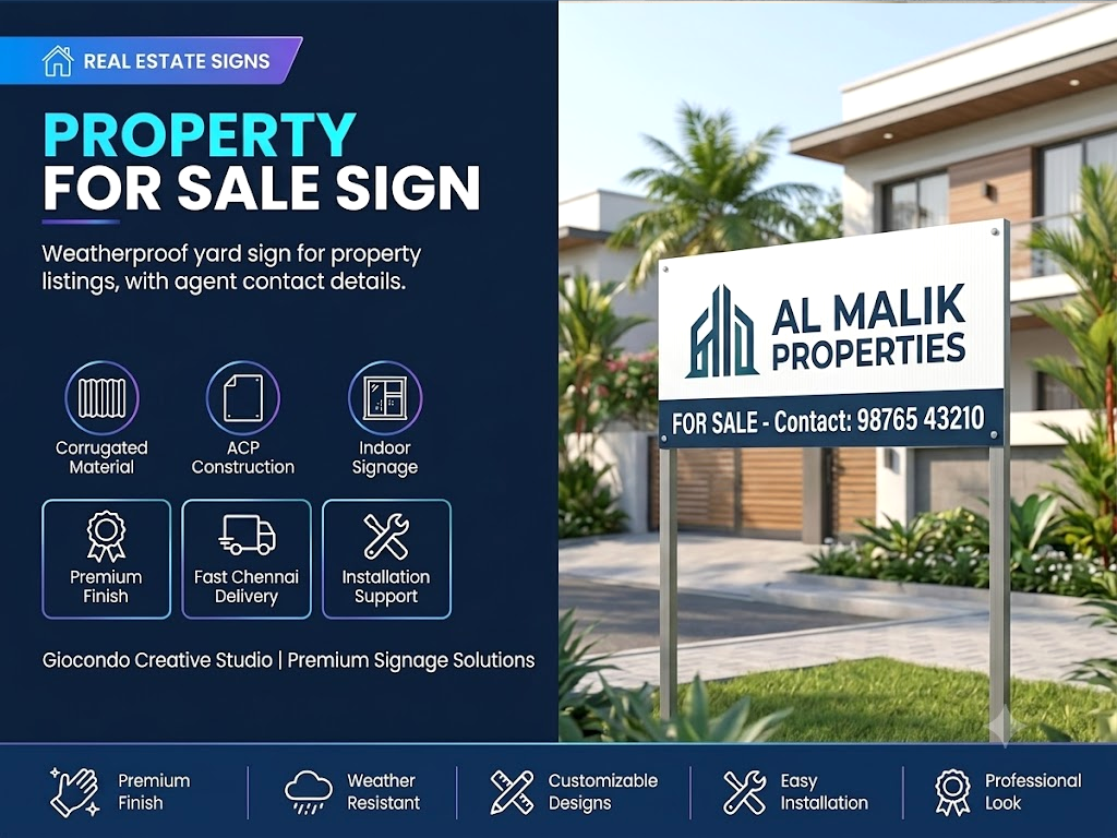 Property For Sale Sign
