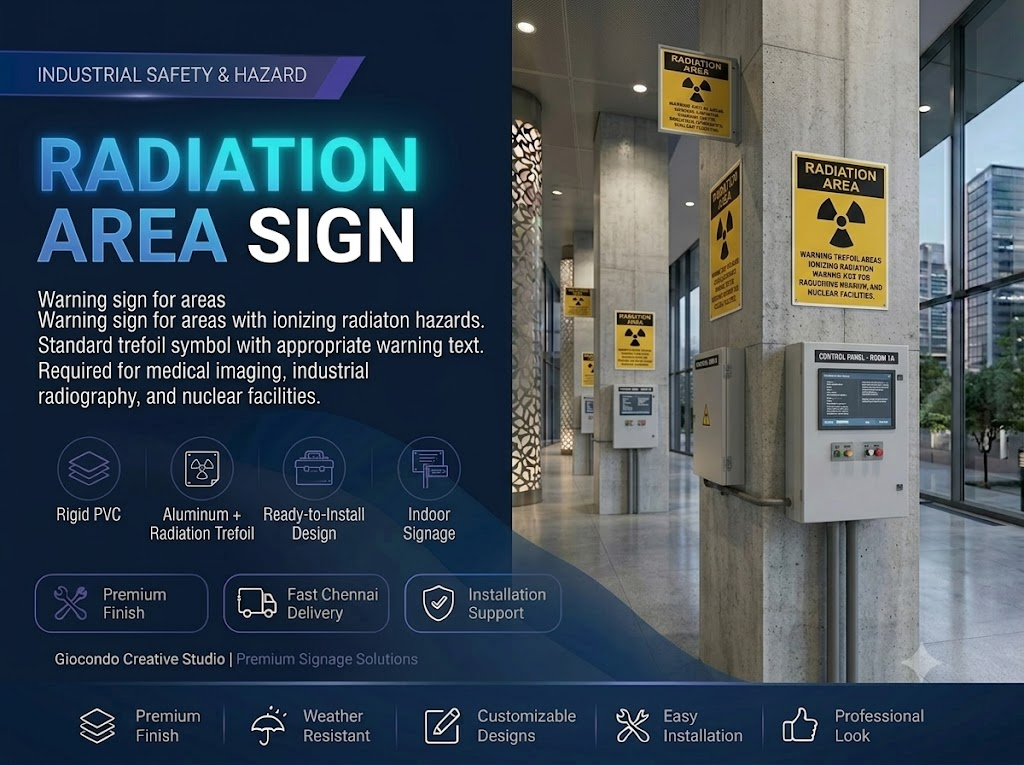 Radiation Area Sign