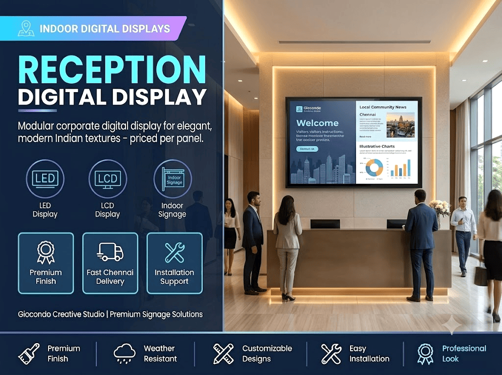 Reception Digital Display