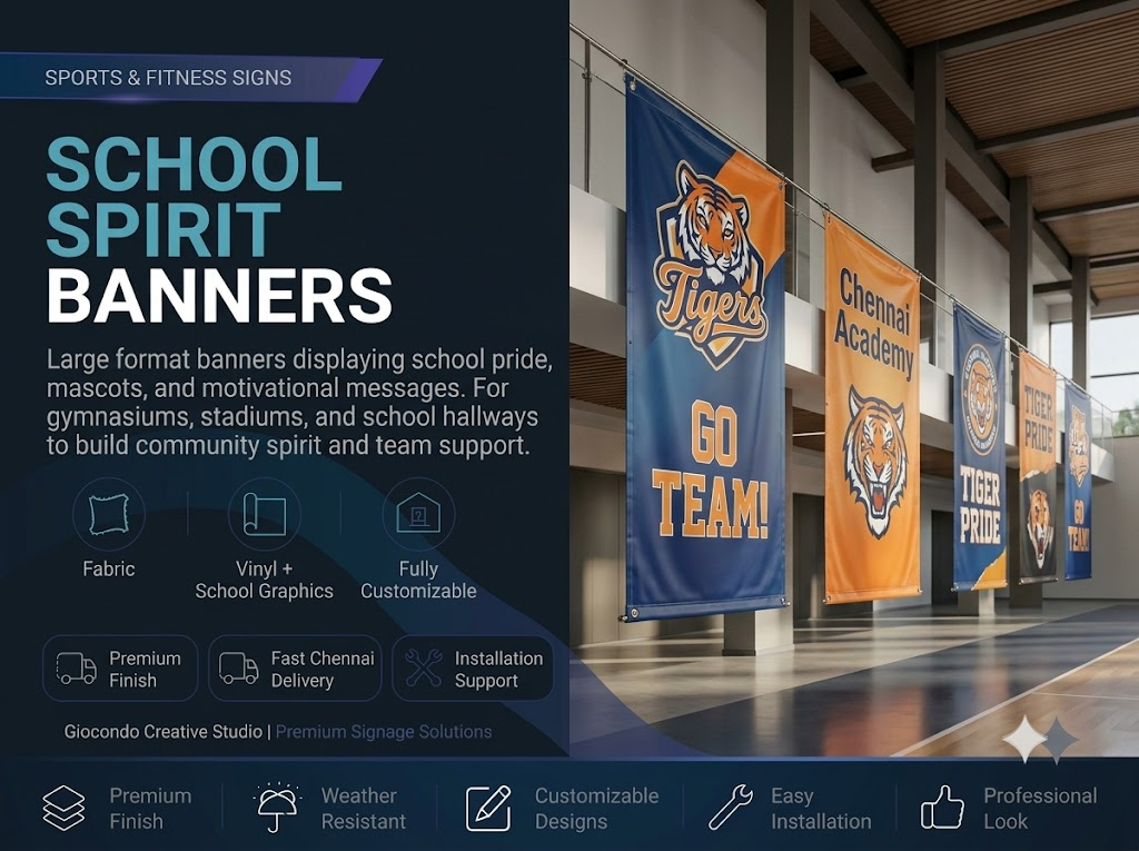 School Spirit Banners