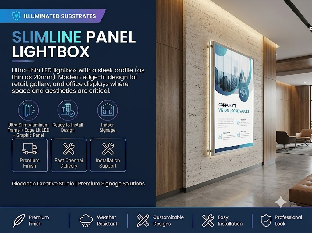 Slimline Panel Lightbox