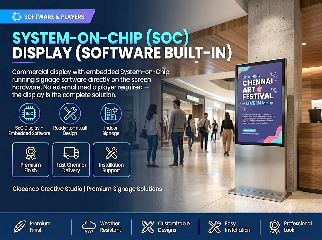 System-on-Chip (SoC) Display (Software Built-In)