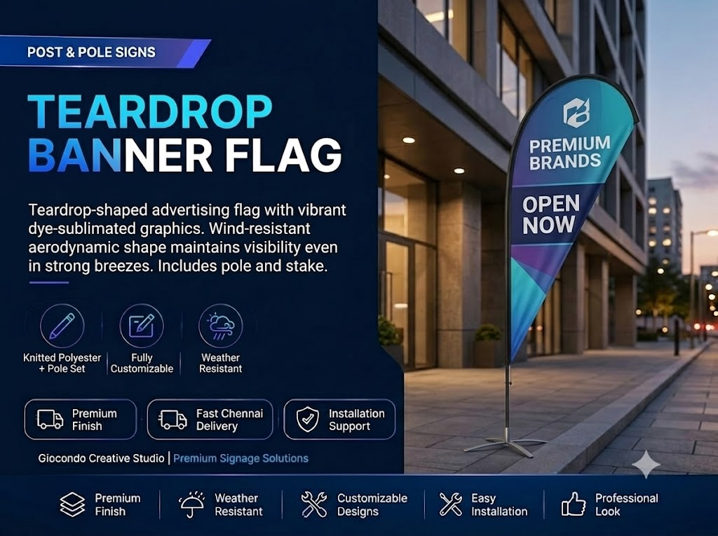 Teardrop Banner Flag