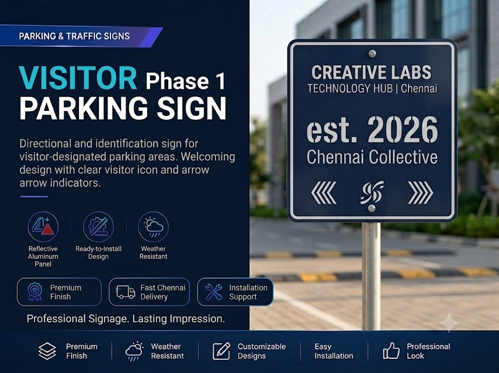Visitor Parking Sign