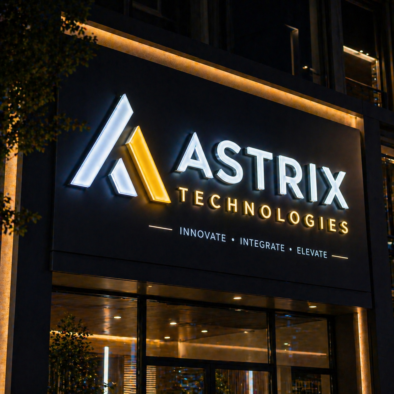 LED Glow Sign Board