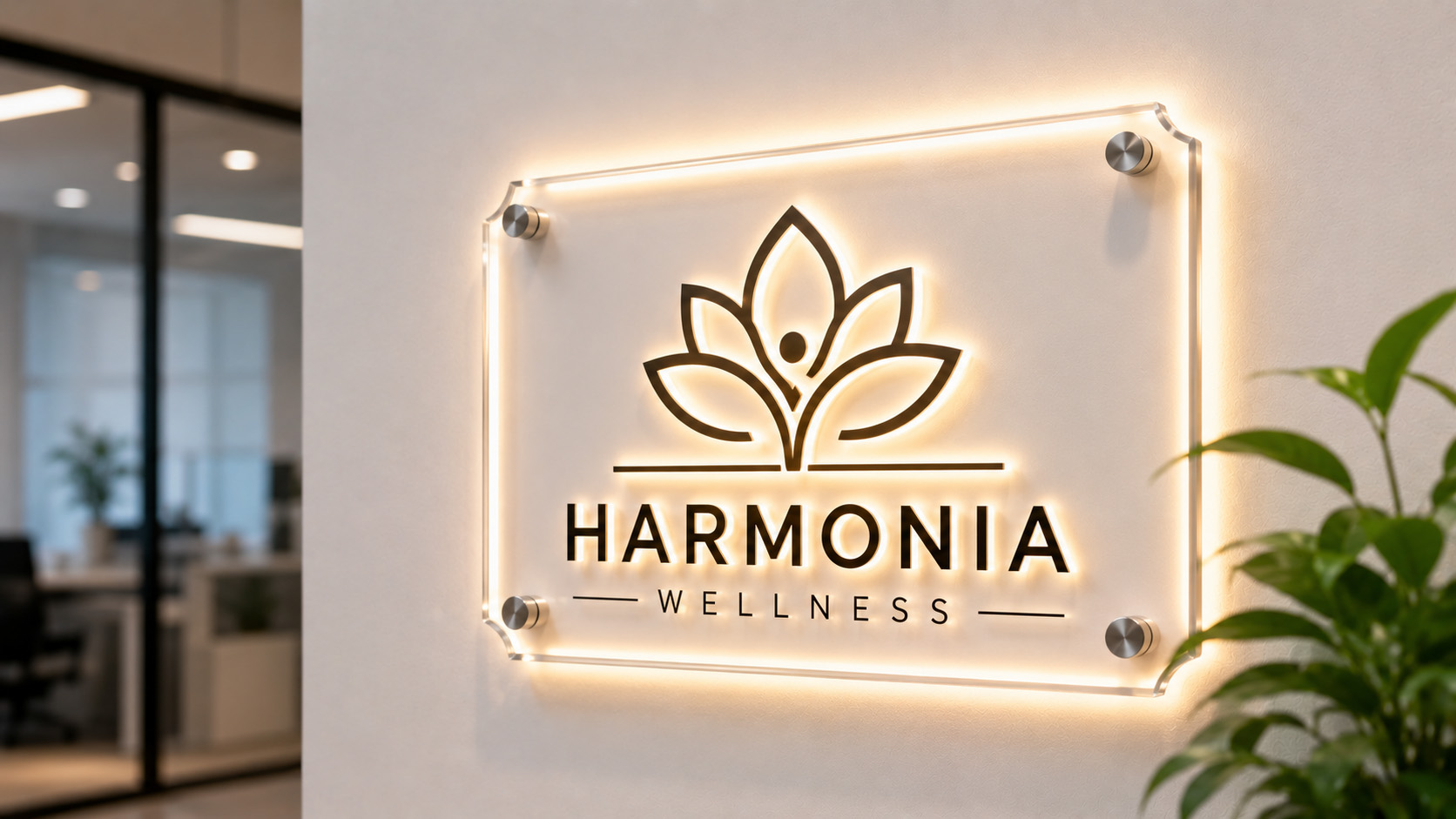 Acrylic Glow Sign
