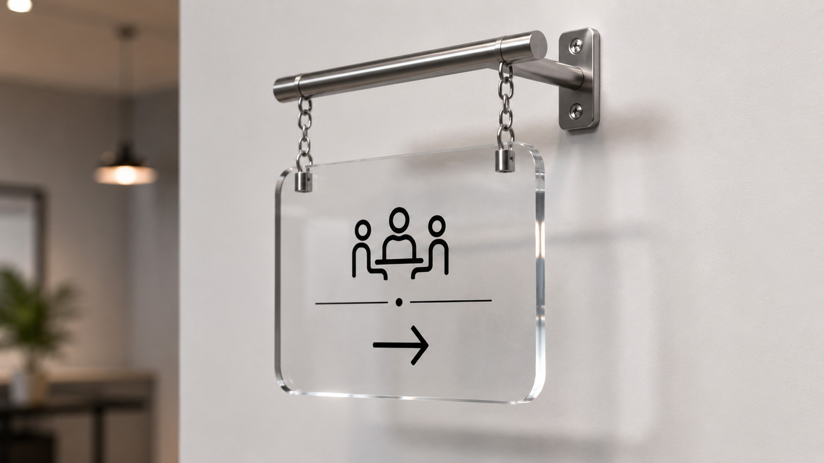 Acrylic Hanging Sign