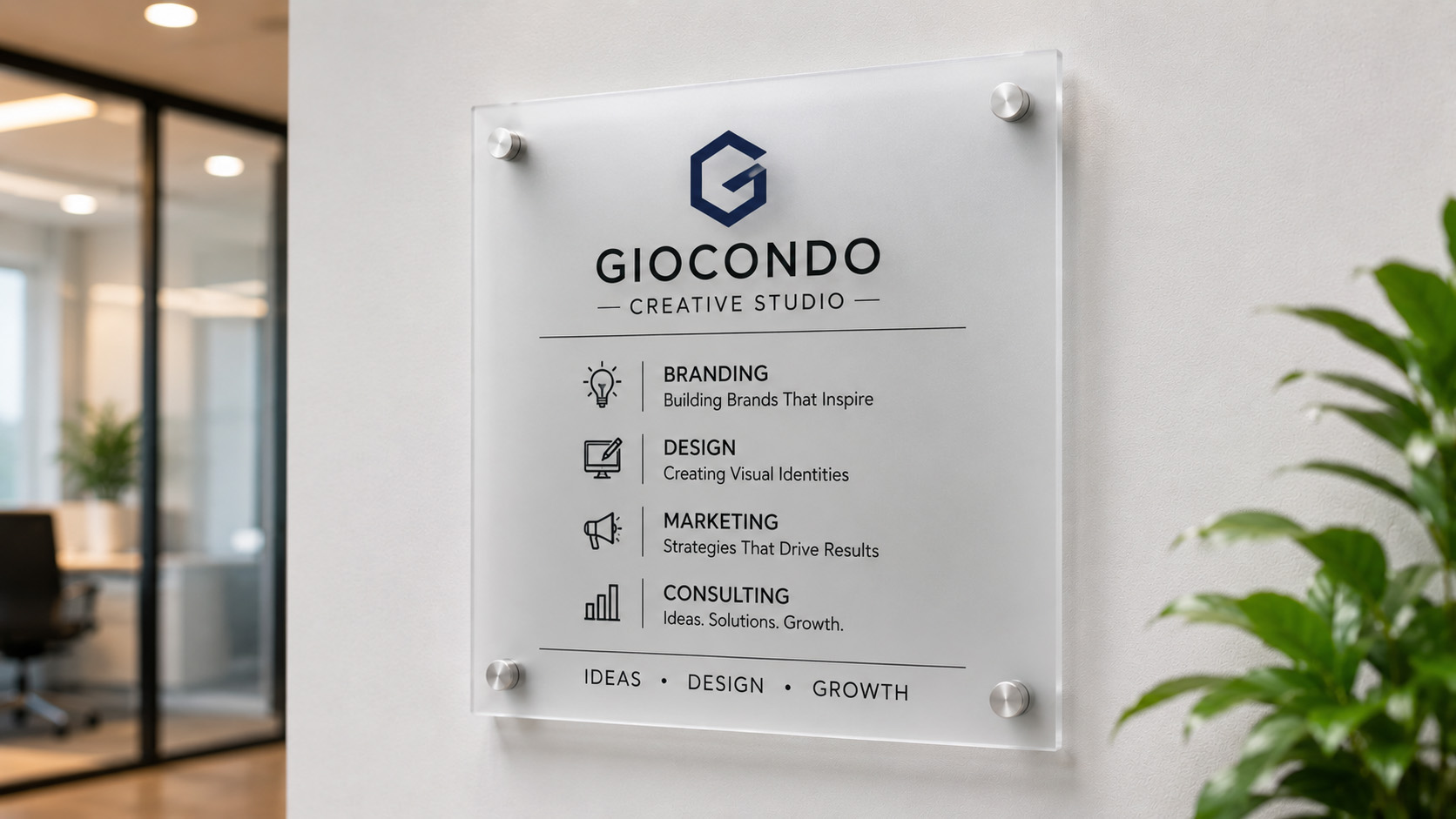 Frosted Acrylic Board