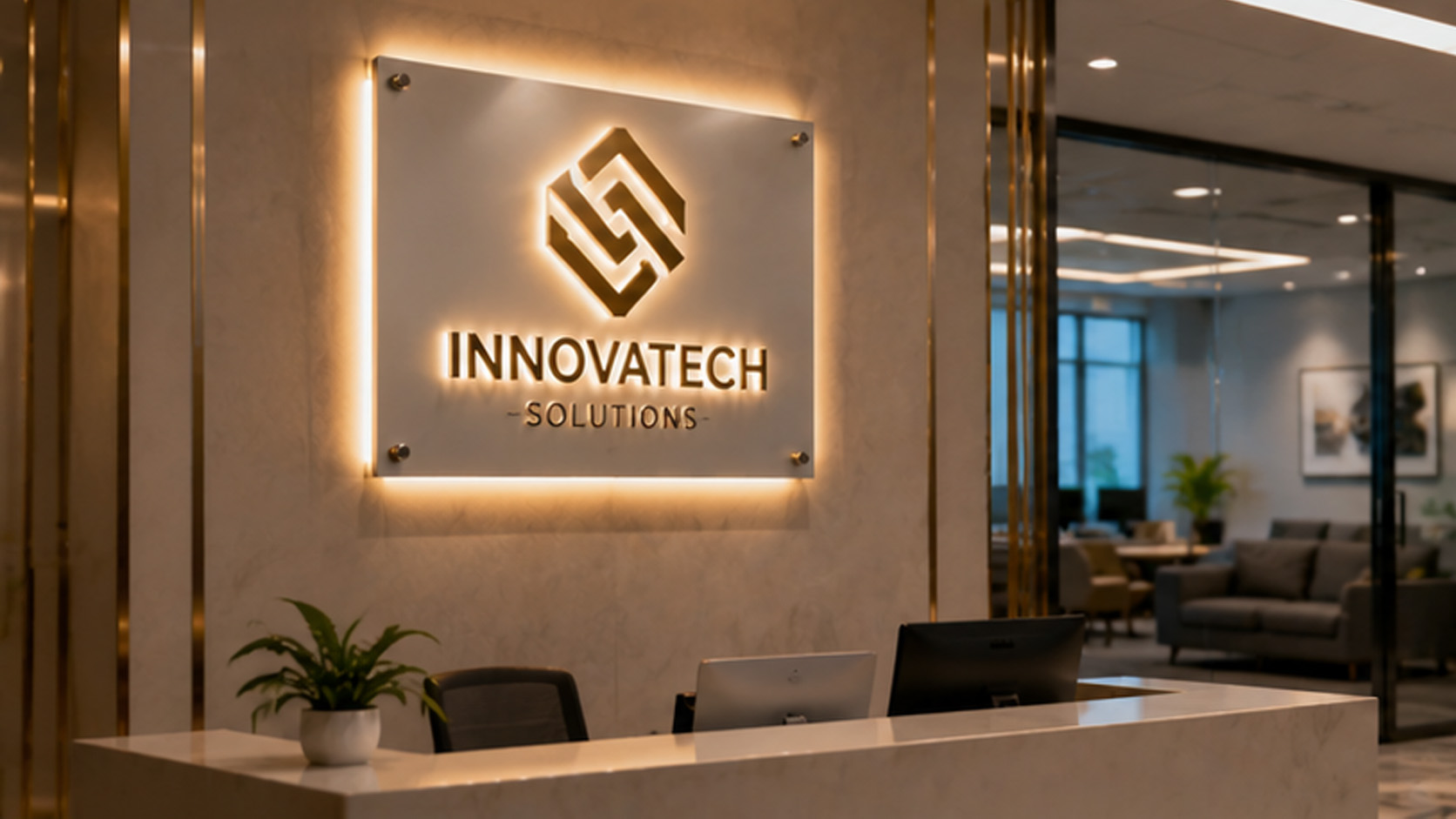 LED Logo Board