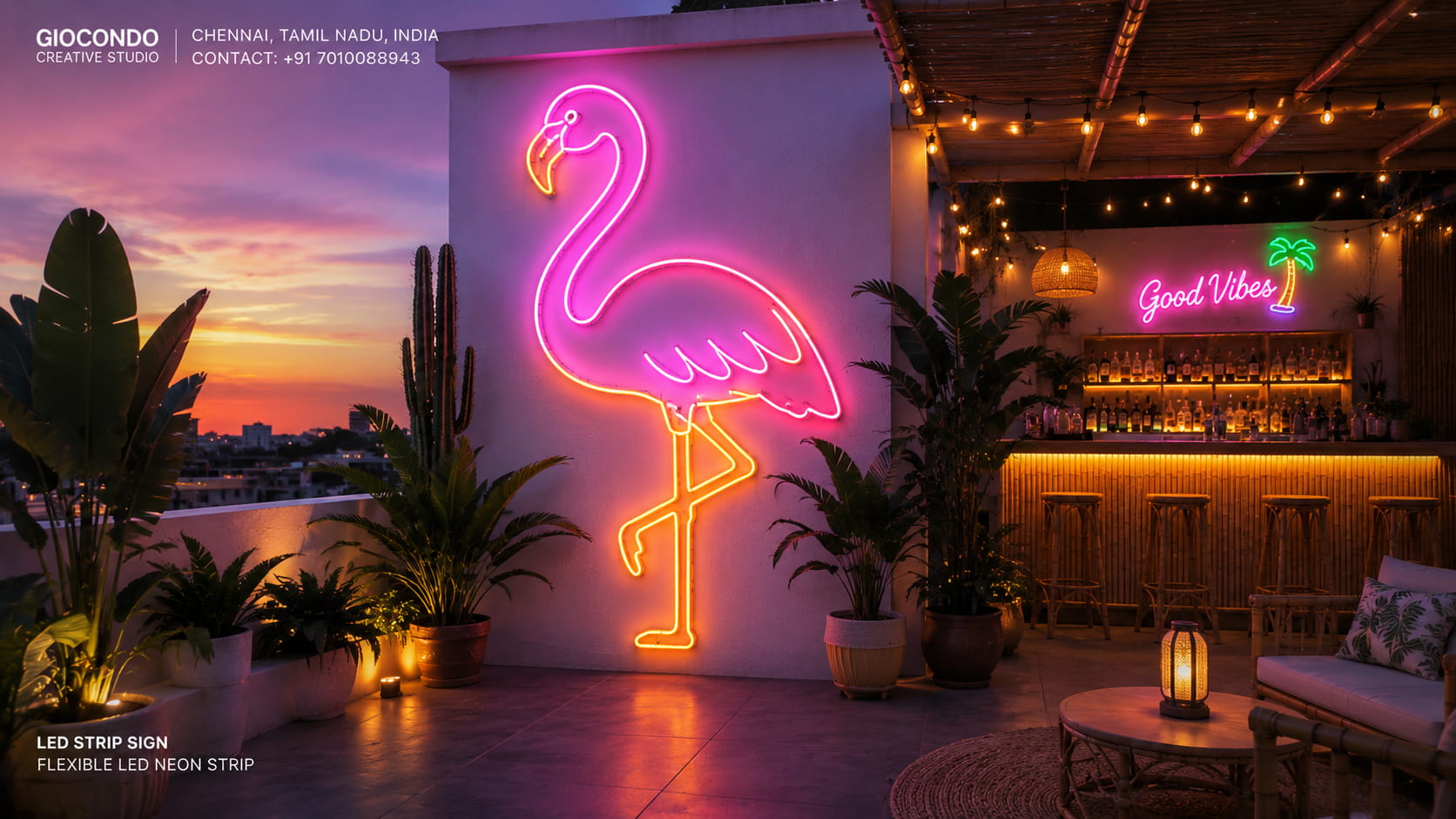 LED Strip Sign